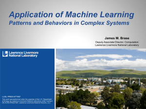 Application of graph analytics and machine learning