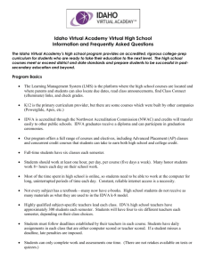 Idaho Virtual Academy Virtual High School