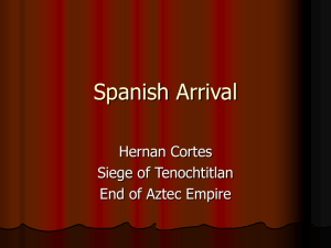 Spanish Arrival