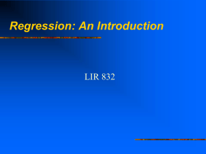 LIR 832 - Lecture 5 - Michigan State University