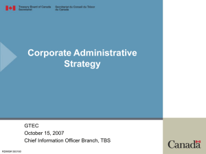 Corporate Administrative Strategy