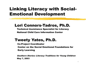 Literacy Research: Implications for Child Care