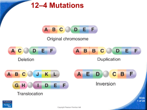 12–4 Mutations
