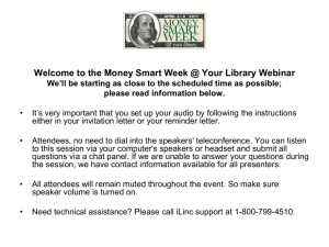 What is a Money Smart Week @ your library Partner?