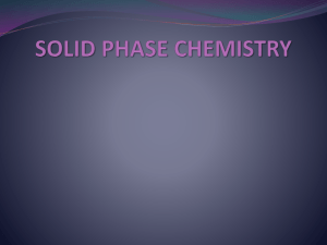 solid phase chemistry - Rupali Handal | The Pharmacist..