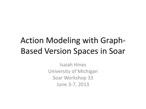 Modeling with Graph-Based Version Spaces in Soar