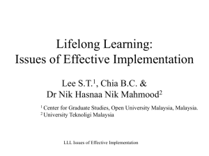 27_Lee Seng Thean_Lifelong Learning Issues of Effective