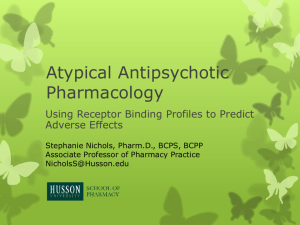 Atypical Antipsychotic pharmacology