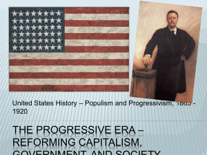 The Progressive Era - fchs