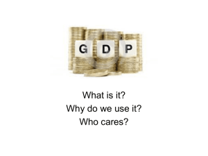 GDP: What is it?