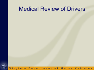 Understanding the DMV Medical Review