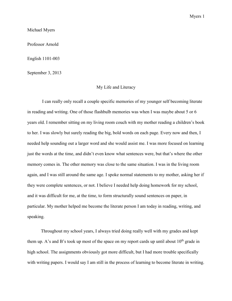 rough draft of a research paper