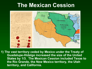 The Mexican Cession