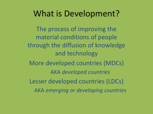 What is development PPT
