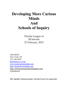 PYP - Florida League of IB Schools