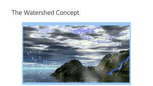 Watershed PowerPoint Presentation
