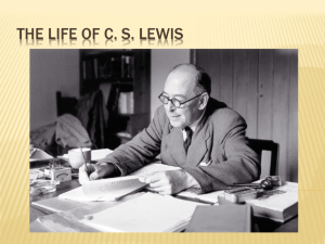 The Life of C S Lewis Iasi