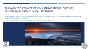 therapautic conversations interventions…