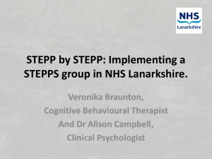 STEPP by STEPP - Scottish Personality Disorder Network