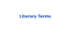 ELA Literary terms power