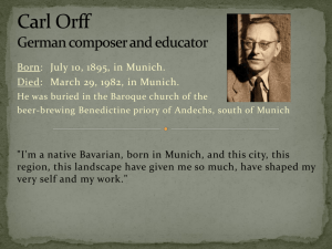 Carl orff - german composer and educator