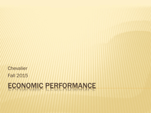 Economic Performance GDP