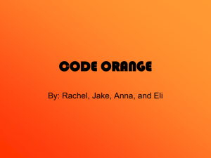 code orange - SteffenELA