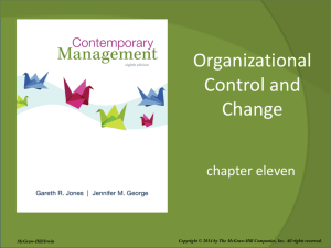 Organizational Control