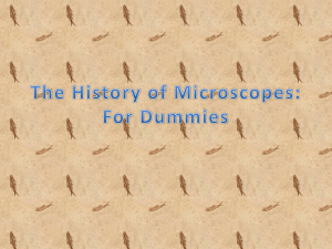 The History of Microscopes