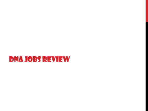 DNA Jobs Review