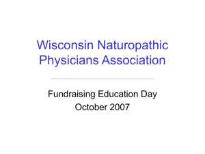 Wisconsin Naturopathic Physicians Association