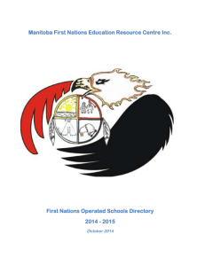 Bunibonibee Cree Nation - Manitoba First Nations Education