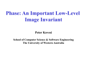 Phase: An Important Low-Level Image Invariant