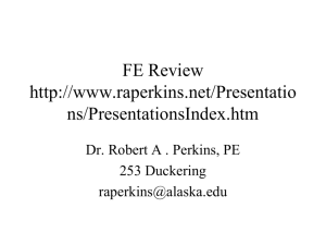 2012 FE Review ppt