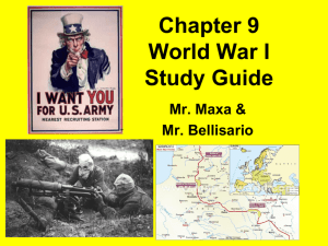 American History Chapter 9 On-Line Study Guide