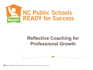 Reflective Coaching for Professional Growth