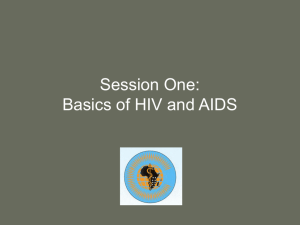 Session 1. The Basics of HIV and AIDS (2008)