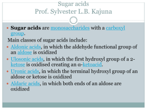 Sugar acids