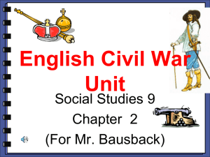 English Civil War Unit