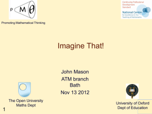 Imagine That! - The Open University