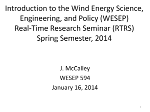 WESEP Faculty Meeting - Iowa State University