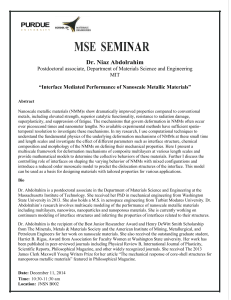 Seminar Notice - Niaz Abdolrahim