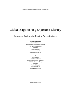 Global Engineering Expertise Library