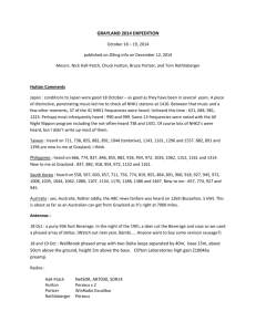 DXpedition log