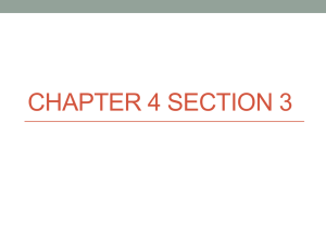 Chapter 4 Section 3 PPT