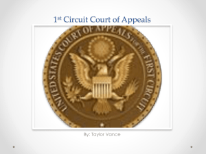 1st Court of Appeal