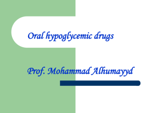 L8-9 Oral Hypoglycemic drugs-level II revised-1