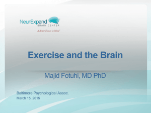 Brain and Exercise - Neurogrow