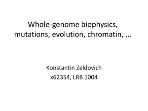 Whole-proteome biophysics, mutations and evolution