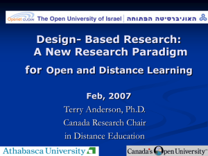 Design- Based Research